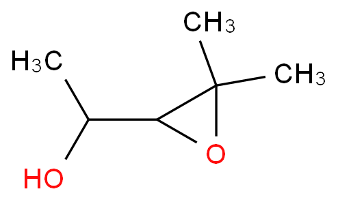 1-(3,3-dimethyl-2-oxiranyl)ethanol结构式