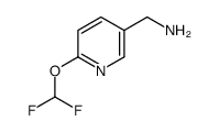 (6-(difluoromethoxy)pyridin-3-yl)Methanamine structure