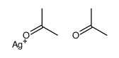 silver,propan-2-one结构式