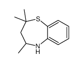 2,3,4,5-Tetrahydro-2,2,4-trimethyl-1,5-benzothiazepine structure