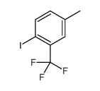 1-iodo-4-methyl-2-(trifluoromethyl)benzene Structure