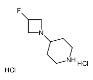 4-(3-氟唑基-1-基)哌啶二盐酸盐结构式