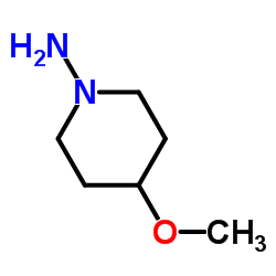 4-Methoxy-1-piperidinamine Structure