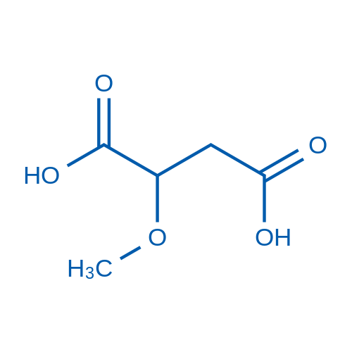 2-methoxybutanedioic acid structure