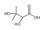 (2R)-2,3-Dihydroxy-3-methylbutanoic acid结构式