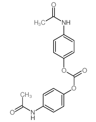 bis(4-acetamidophenyl) carbonate结构式