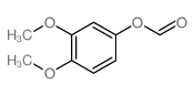 (3,4-dimethoxyphenyl) formate Structure