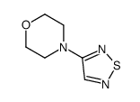 4-(1,2,5-thiadiazol-3-yl)morpholine Structure