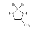 Platinum,dibromo(1,2-propanediamine-N,N')-, [SP-4-3-(R)]- (9CI) structure