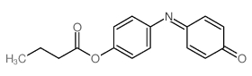 Butanoic acid,4-[(4-oxo-2,5-cyclohexadien-1-ylidene)amino]phenyl ester picture