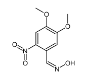 (NE)-N-[(4,5-dimethoxy-2-nitrophenyl)methylidene]hydroxylamine Structure