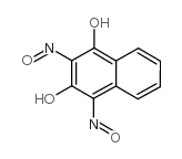 2,4-DINITROSO-1,3-NAPHTHALENEDIOL结构式