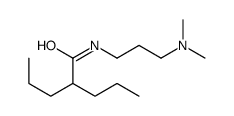 N-[3-(dimethylamino)propyl]-2-propylpentanamide Structure