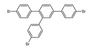 4,4″-dibromo-4′-(4-bromophenyl)-1,1′:2′,1″-terphenyl Structure