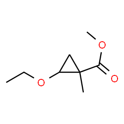 Cyclopropanecarboxylic acid, 2-ethoxy-1-methyl-, methyl ester (9CI) picture