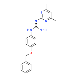 N-[4-(Benzyloxy)phenyl]-N'-(4,6-dimethylpyrimidin-2-yl)guanidine图片