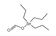 Tri-n-propyl-zinnformat Structure