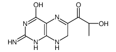 2-Amino-6-[(2S)-2-hydroxypropanoyl]-7,8-dihydro-4(1H)-pteridinone结构式