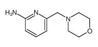 6-(morpholin-4-ylmethyl)pyridin-2-amine Structure