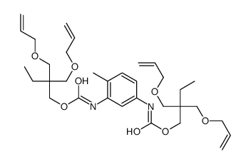 bis[2,2-bis[(2-allyloxy)methyl]butyl] (4-methyl-1,3-phenylene)dicarbamate Structure