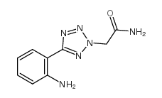 2-[5-(2-aminophenyl)tetrazol-2-yl]acetamide Structure