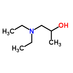 1-(Diethylamino)-2-propanol structure