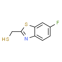 2-Benzothiazolemethanethiol,6-fluoro-(9CI) picture