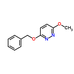 3-(Benzyloxy)-6-methoxypyridazine Structure