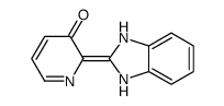 2-(1,3-dihydrobenzimidazol-2-ylidene)pyridin-3-one Structure