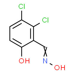 2,3-Dichloro-6-hydroxybenzaldehyde oxime Structure