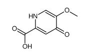 5-methoxy-4-oxo-1H-pyridine-2-carboxylic acid structure