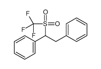 [2-phenyl-2-(trifluoromethylsulfonyl)ethyl]benzene Structure