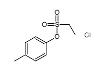 (4-methylphenyl) 2-chloroethanesulfonate Structure