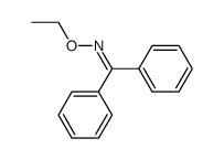 benzophenon-(O-ethyl oxime ) Structure