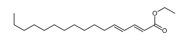 ethyl hexadeca-2,4-dienoate结构式