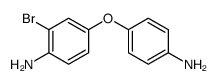 4-(4-aminophenoxy)-2-bromoaniline Structure