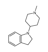 1-(1-methylpiperidin-4-yl)indoline Structure