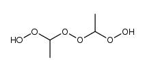 1,1'-bishydroperoxydiethylhydroperoxide Structure