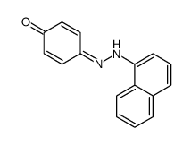 p-(1-naphthylazo)phenol structure