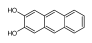 anthracene-2,3-diol Structure