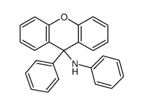 N,9-diphenyl-9H-xanthen-9-amine Structure