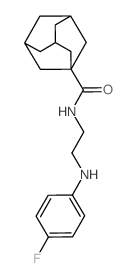 N-[2-[(4-fluorophenyl)amino]ethyl]adamantane-1-carboxamide picture