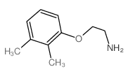 2-(2,3-二甲基-苯氧基)-乙胺结构式