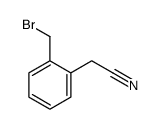 2-(2-(溴甲基)苯基)乙腈结构式