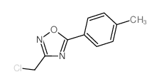 3-氯甲基-5-(4-甲基苯基)-1,2,4-噁二唑图片