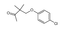 1-(4-chlorophenoxy)-2,2-dimethyl-butan-3-one Structure