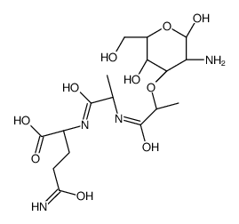 muramoyl-alanylisoglutamine structure