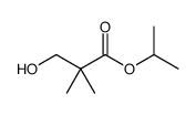 Propanoic acid, 3-hydroxy-2,2-dimethyl-, 1-methylethyl ester结构式