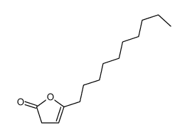 5-decyl-3H-furan-2-one结构式