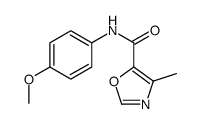 N-(4-METHOXYPHENYL)-4-METHYLOXAZOLE-5-CARBOXAMIDE picture